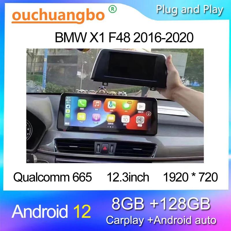 Ouchuangbo  GPS, 12.3 ġ X1 F48 2016-2020 ׷  Ƽ̵ ī÷  ÷̾, 1920*720